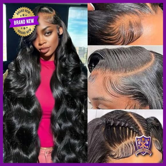 12A Brazilian Virgin Human Hair Bundles with 4x4 HD Lace Closure main image 5
